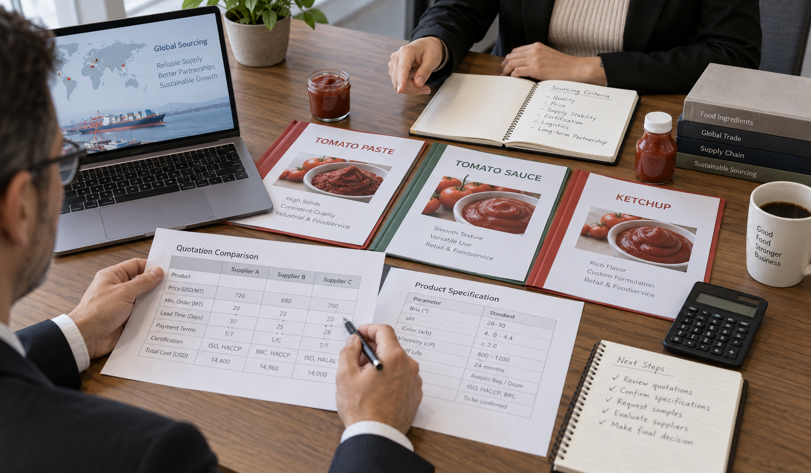How Should Importers Source Tomato Paste, Tomato Sauce and Ketchup?