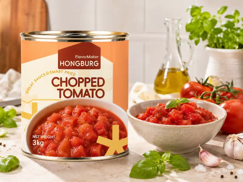 Classic Canned Chopped Tomatoes