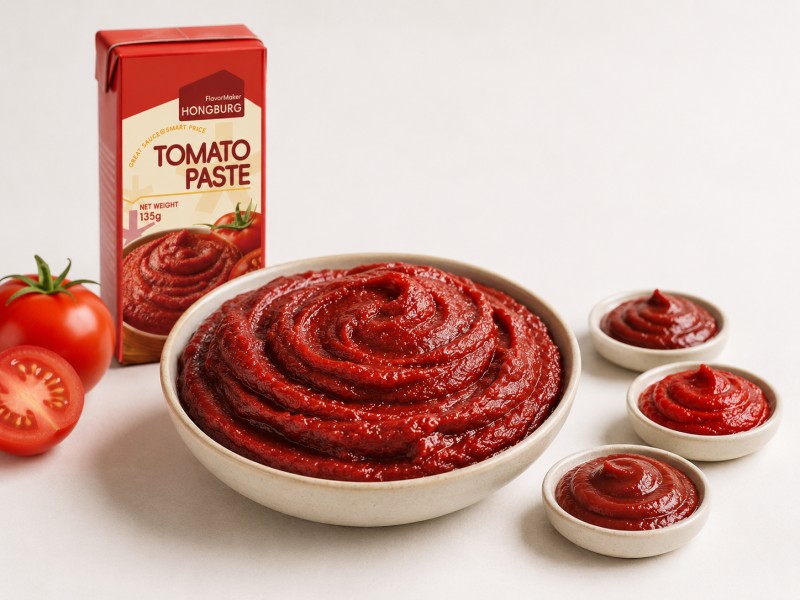 Concentrated Tomato Paste with Custom Brix