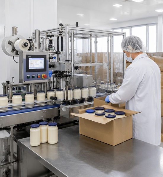 Product packaging process