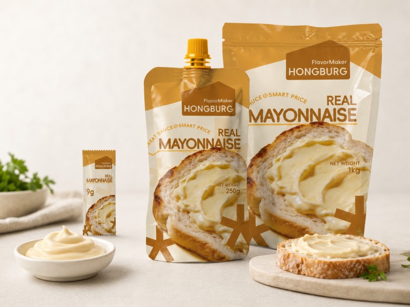 Real Mayonnaise in Sachet