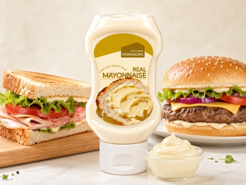 Real Mayonnaise in Squeeze Bottle
