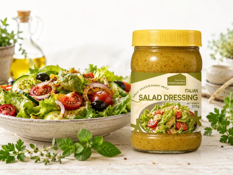 Rich Flavor Italian Herb Salad Dressing