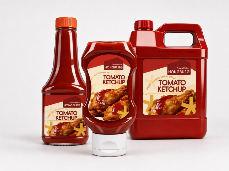 Squeeze Bottle Tomato Ketchup