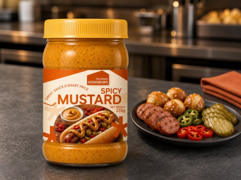 Thick Flavorful Spicy Mustard Sauce