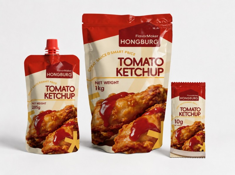 Tomato Ketchup in Sachet