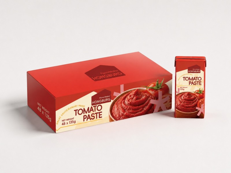 Tomato Paste in Tetra Pak
