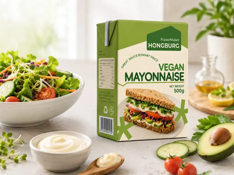 Vegan Mayonnaise in Tetra Pak
